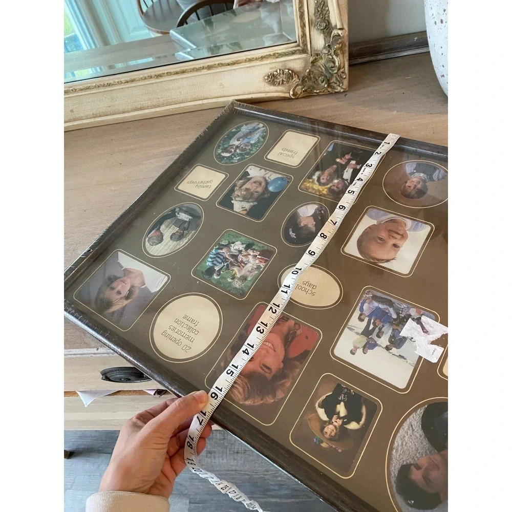 Vintage Collage Picture Frame 17x21